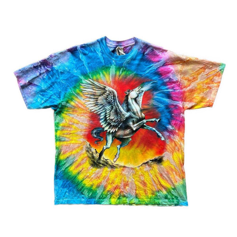 Rebels To Dons Handmade Couture Pegasus Tie Dye Tee (1 of 12 made)